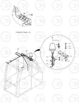 6160 ROTATING BEACON-FROM KOREA SOLAR 140W-V & S160W, Doosan