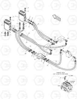 6970 PILOT PIPING-ROTATING & TILTING(PRO)-ART SOLAR 140W-V & S160W, Doosan