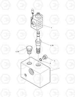 4230 PILOT VALVE SOLAR 140LC-V, Doosan