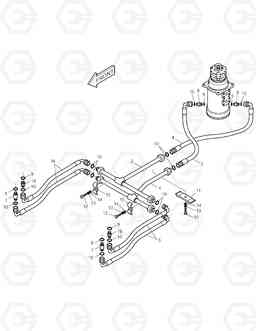 6340 DOZER PIPING SOLAR 140LC-V, Doosan