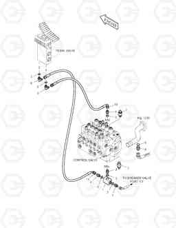 6690 PILOT PIPING(1)-P3C-MONO SOLAR 140LC-V, Doosan