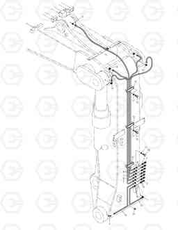 6790 FRONT LUBRICATION PIPING-ARTI.BOOM SOLAR 140LC-V, Doosan