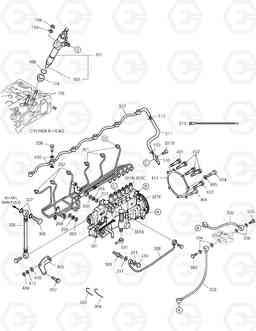 015 FUEL SYSTEM SOLAR 140W-V RAIL WA, Doosan