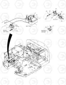 1530 ELECTRIC PARTS-BATTERY SOLAR 140W-V RAIL WA, Doosan