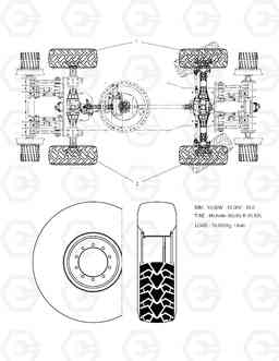 2170 POWER TRAIN-TIRES SOLAR 140W-V RAIL WA, Doosan