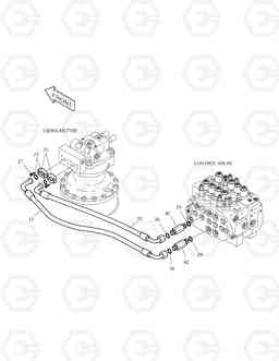 1260 MAIN PIPING(4)-SWING SOLAR 175LC-V, Doosan