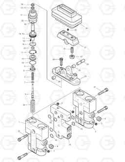 4220 PEDAL VALVE SOLAR 175LC-V, Doosan