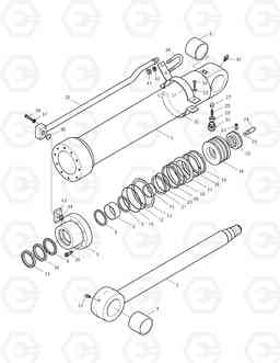4290 ARM CYLINDER SOLAR 175LC-V, Doosan