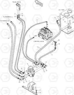 6620 PILOT & MAIN PIPING-PRO-ARTI. SOLAR 175LC-V, Doosan