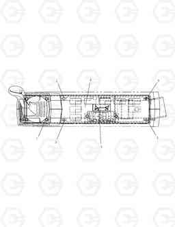 6830 CONTROL STAND (L.H.)- NARROW SOLAR 175LC-V, Doosan