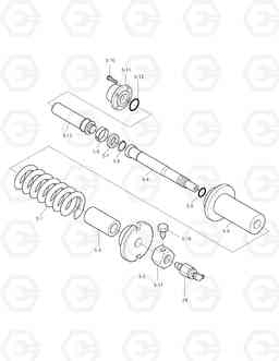 2130 TRACK SPRING SOLAR 170LC-V, Doosan