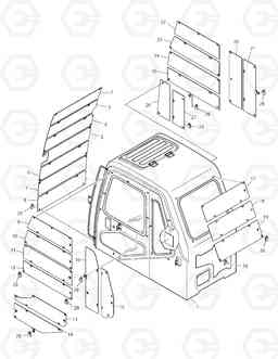 6290 WINDOW GUARD(1) SOLAR 170LC-V, Doosan