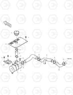 6440 AIR CLEANER ASS'Y SOLAR 170LC-V, Doosan