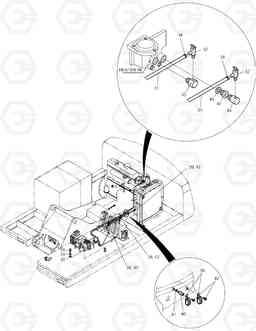 1780 HEATER PIPING SOLAR 255LC-V, Doosan