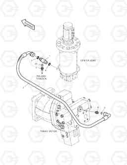 2241 PROPELLING PIPING(4)-MOTOR MAKE UP SOLAR 210W-V, Doosan