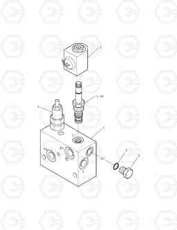 4370 SOLENOID VALVE SOLAR 210W-V, Doosan