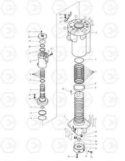 4385 CENTER JOINT SOLAR 210W-V, Doosan