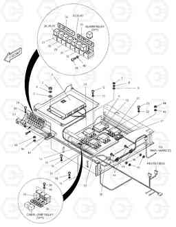 1650 ELECTRIC BOX ASS'Y-ELECTRIC PARTS SOLAR 155LC-V, Doosan