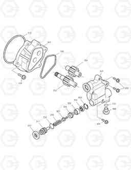 4120 GEAR PUMP SOLAR 155LC-V, Doosan