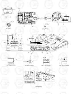 5135 NAME PLATE-EUROPE SOLAR 155LC-V, Doosan