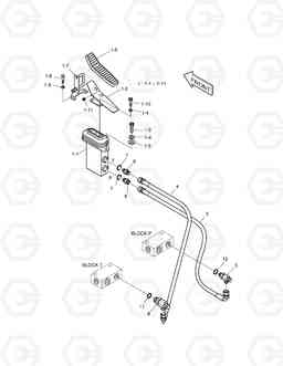 6670 PILOT PIPING(2)-P3C-MONO SOLAR 155LC-V, Doosan