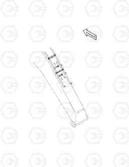 6706 BOOM PIPING-BOOM 4.6m(ONE WAY) SOLAR 155LC-V, Doosan