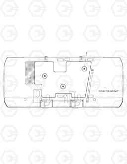 6970 COUNTER WEIGHT ADD SOLAR 155LC-V, Doosan