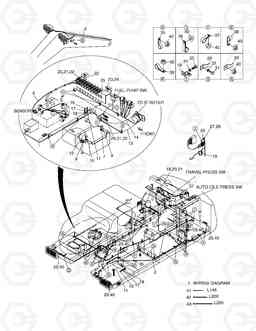 1700 ELECTRIC WIRING(1)-RELATED PARTS SOLAR 170W-V, Doosan