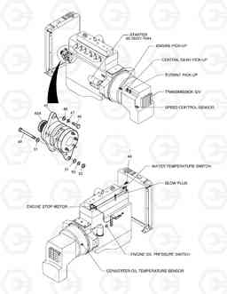 1501 ELECTRIC PARTS(5)-ENGINE (TIER-II) MEGA200TC-V, Doosan