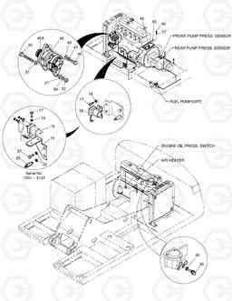 1710 ELECTRIC PARTS(6)-ENGINE SOLAR 225LC-V, Doosan