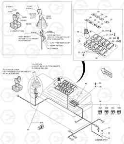 1470 ELECTRIC PARTS(2)-SWITCH BOX M300-V (DE08TIS D114, Doosan