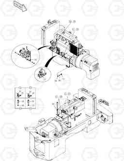 1480 ELECTRIC WIRING(2)-ENGINE TXL250-1, Doosan