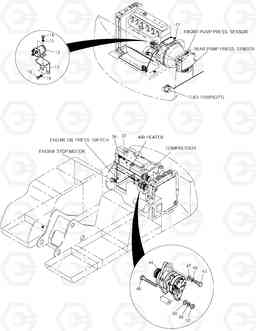 1710 ELECTRIC PARTS(7)-ENGINE TXC 470LC-1, Doosan
