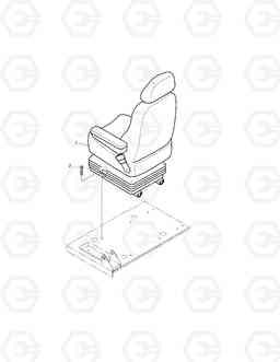 1413 SEAT MOUNTING-EXCEPT EUROPE & U.S.A SOLAR 220LC-V, Doosan
