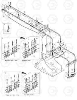 7210 FRONT PIPING-ONE & TWO WAY(ARTI.BOOM) SOLAR 220LC-V, Doosan