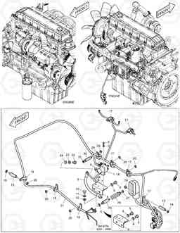 1710 ELECTRIC PARTS - ENGINE DX300LC, Doosan