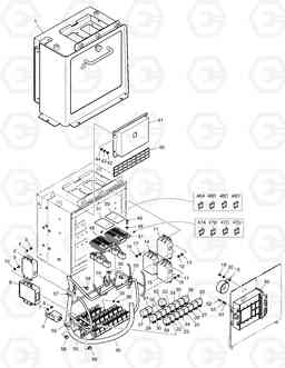 5410 ELECTRIC BOX - FNR LEVER (GERMAN) DL400, Doosan