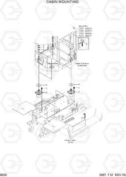 6020 CABIN MOUNTING 100/120/135/160D-7, Hyundai