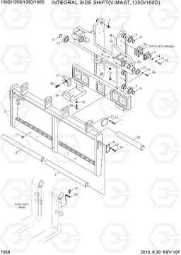 7059 INTEGRAL SIDE SHIFT(V-MAST) 100/120/135/160D-7, Hyundai