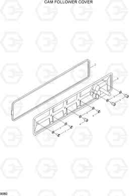 9060 CAM FOLLOWER COVER 100/120/135/160D-7, Hyundai