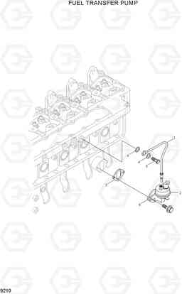 9210 FUEL TRANSFER PUMP 100/120/135/160D-7, Hyundai