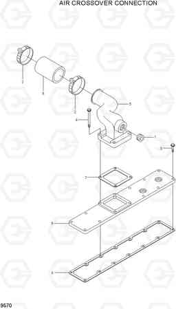 9570 AIR CROSSOVER CONNECTION 100/120/135/160D-7, Hyundai