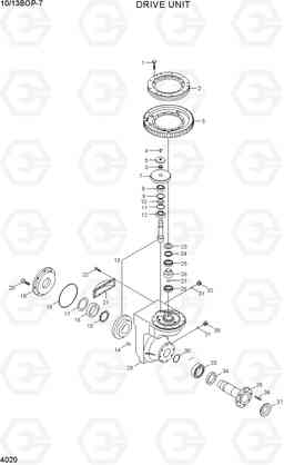 4020 DRIVE UNIT 10/13BOP-7, Hyundai