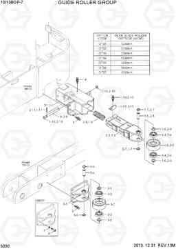 5030 GUIDE ROLLER 10/13BOP-7, Hyundai