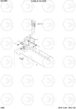 1090 CABLE GUIDE 10/13BR-7, Hyundai