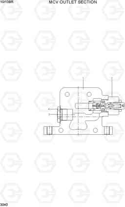 3040 MCV OUTLET SECTION 10/13BR-7, Hyundai