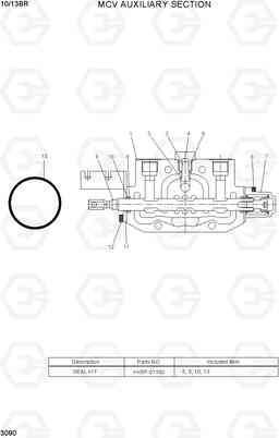 3080 MCV AUXILIARY SECTION 10/13BR-7, Hyundai