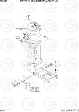 4020 DRIVE UNIT & MOTOR MOUNTING 10/13BR-7, Hyundai