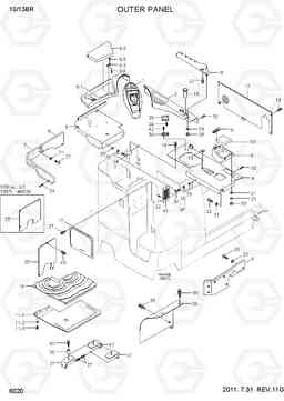 6020 OUTER PANEL 10/13BR-7, Hyundai