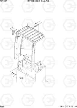 6030 OVERHEAD GUARD 10/13BR-7, Hyundai